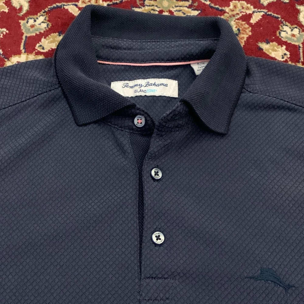 TOMMY BAHAMA SS Island Zone Modal/Polyester Polo